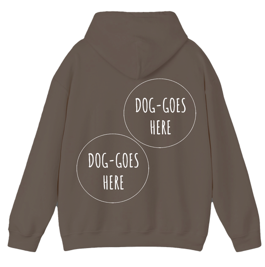 Custom Hoodie - 2 Dogs