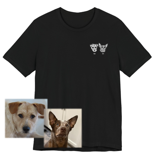 Custom Shirt - 2 Dogs